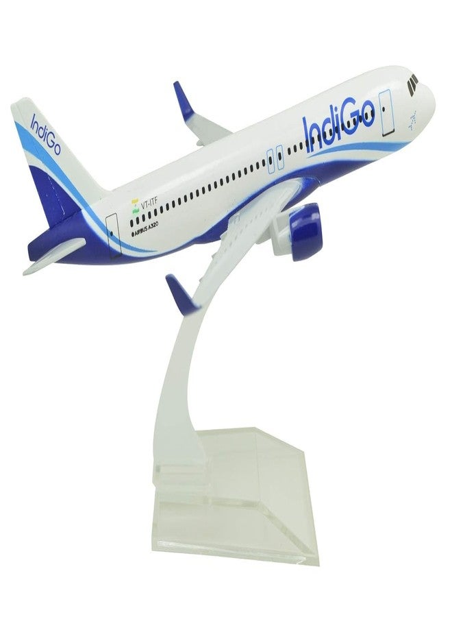 HOUSE HATCH Diecast Aeroplane Scale Model, Aircraft Model Airline, Metal Aircraft Display Only for Display Size -16 Cm Multicolor (Indigo) - Image 2